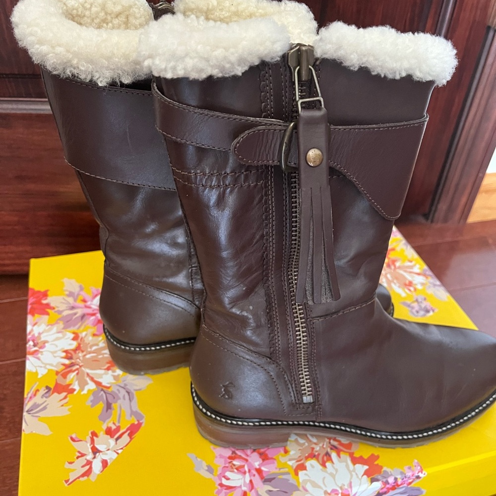 Joules Leather Boots